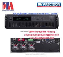 B&K Precision model 8610 750W	120V 120A