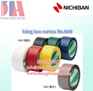 Băng keo Nichiban 660 | Nichiban Carton Tape No.660