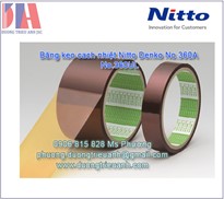 Băng keo Nitto Denko polyimide cách nhiệt chống nóng No. 360 | Nitto Denko No.360UL