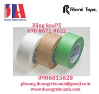 Băng keo Rinrei PE #670 #671 #623 #622 #620 #650 #600N, #600NW