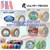 Băng keo vải Rinrei Tape #390  #317 #357 #383 #300 #364 #384 #360