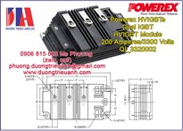 Bộ chỉnh lưu Powerex chính hãng tại Việt Nam | Đi ốt RBS82056XX Powerex 5680A 2000V | Powerex Viet Nam 