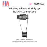 Bộ khớp nối nhanh thủy lực ROEMHELD 9384006