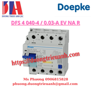 Bộ ngắt mạch dòng Doepk DFS 4 040-4 / 0.03-A EV NA R