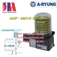 Bơm mỡ A-ryung AGP-MG10  0.7lit motor 20W, 1,4A