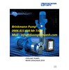 Brinkmann Pump - Bơm ly tâm và trục vít Brinkmann  - Pump Bơm áp suất thấp Brinkmann - Pump Bơm áp lực trung bình / cao áp Brinkmann 