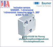 Cảm biến Baumer GIM500R - 1-dimensional | Baumer Inclination sensors GIM500R - 1-dimensional 0...360°