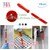 Cọ rửa (chổi ống) Vikan 53604, Ø15mm dài 310mm, cứng, màu đỏ