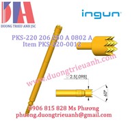 Đầu dò Ingun PKS-220 206 250 A 0802 A (Item PKS-220-0012)