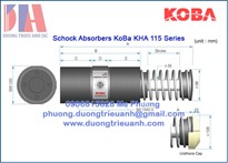 Giảm chấn KoBa KSA64-25 | KoBa Việt Nam | Schock Absorbers KoBa KSA45-50 | Koba VN