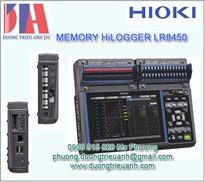 HIOKI Memory HiLogger LR8450 | Thiết bị đầu ghi Hioki LR8450-01 chính hãng | Bộ nhớ Hioki LR8450 Hilogger