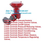 Leslie Controls 3-Way Control Valves, Leslie Controls Actuators, Leslie Controls Air Whistles,