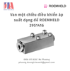 Van một chiều điều khiển áp suất dạng đế ROEMHELD 2951416