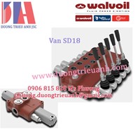 Van thủy lực Walvoil SD18 | Van Walvoil SD18/1- P, SD18/2- P, SD18/3- P, SD18/4- P, SD18/5- P , SD18/6- P 