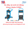 Xe đẩy vệ sinh di động Vikan HyGo 57003