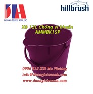 Xô Hillbrush ​​​​​​​AMMBK15P loại 12Lit chống vi khuẩn - màu tím