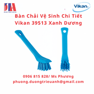 Bàn Chải Vệ Sinh Chi Tiết Vikan 39513 Xanh Dương