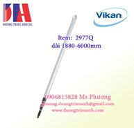 Cán chổi nhựa Vikan (Xám) 2977Q dài 1880-6000mm, Ø34mm có sẵn