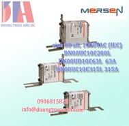 Cầu chì Ferraz size 00 aR 1000VAC (IEC) DN00UC10C315L 315A 1000V | Mersen DN00UD10C80L 80A 1000V