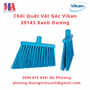 Chổi Quét Vát Góc Vikan 29143 Xanh Dương