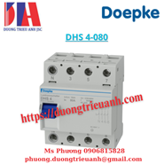 Công tắc ngắt kết nối Doepke DHS 4-080