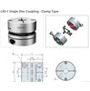Khớp nối Couplink đĩa đơn LK5-1 - Loại kẹp | Khop Noi Coup-link | LK5-1 Single Disc Coupling - Clamp Type Couplink