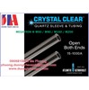 Ống thạch anh Crystal Clear ™ cho đèn UV | Vỏ thạch anh: MEGATRON ® M50 / M90 / M150 / M250