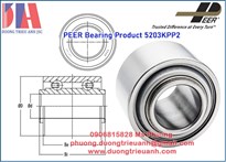 PEER Bearing 5203KPP2 | Vòng bi Peer 5203KPP2 |  Bạc đạn 5203KPP2 Peer | Peer Việt Nam