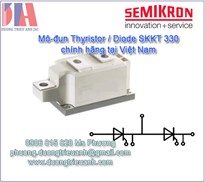 Semikron SKKT 330/16E | Mô-đun Thyristor Semikron | Diode SEMIPACK 3 (115x50x52) Semikron | Mô-đun Thyristor Semikron | Diode Semikron