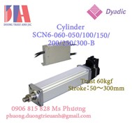Xylanh điện Dyadic SCN6-060-050/100/150/200/250/300-B